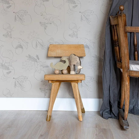 Dinosaurus behang voor jongens slaapkamer