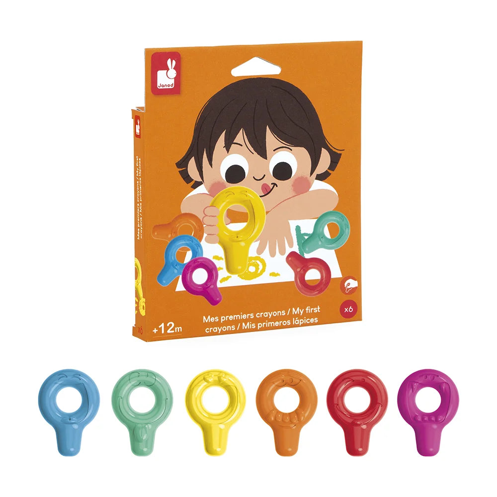 Wax krijtjes voor dreumes