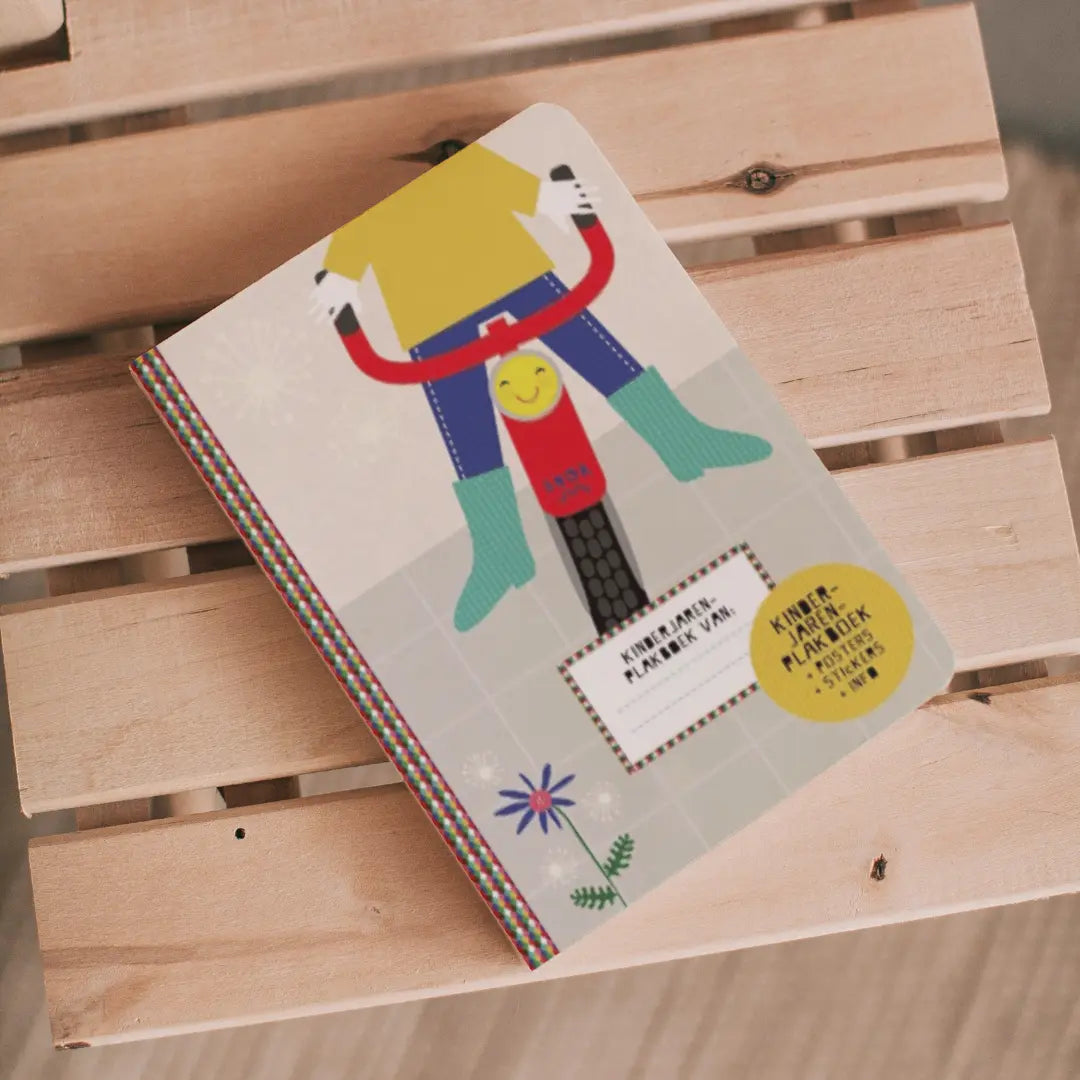 Kinderjaren plakboek basisschool Studio Snor