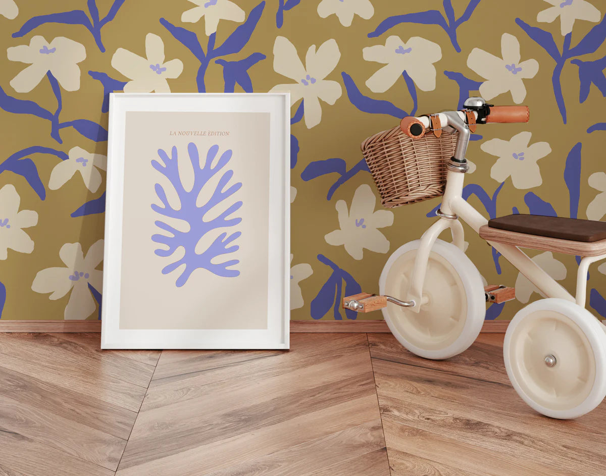 Petal Pop bloemen behang