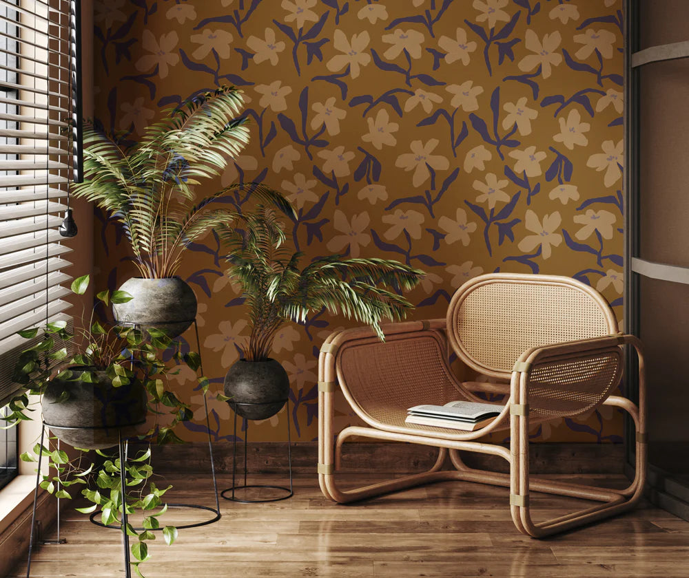 Petal Pop bloemen behang