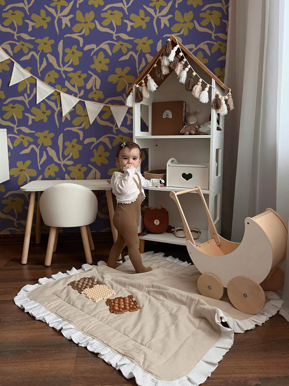 Petal Pop bloemen behang