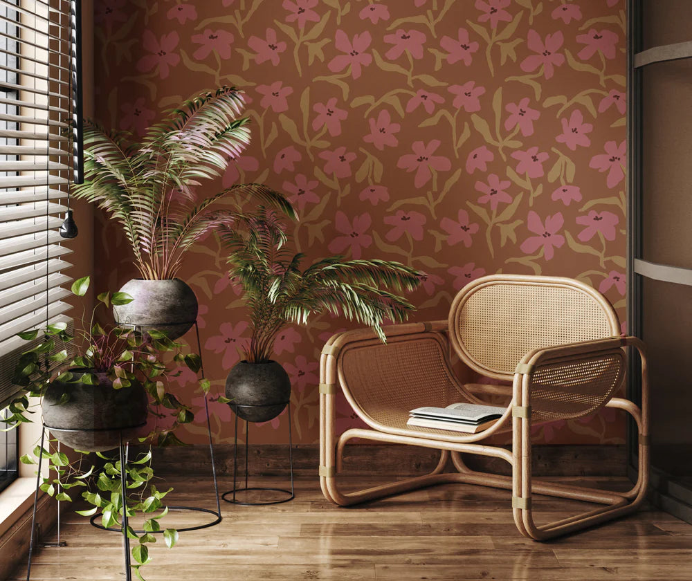 Petal Pop bloemen behang