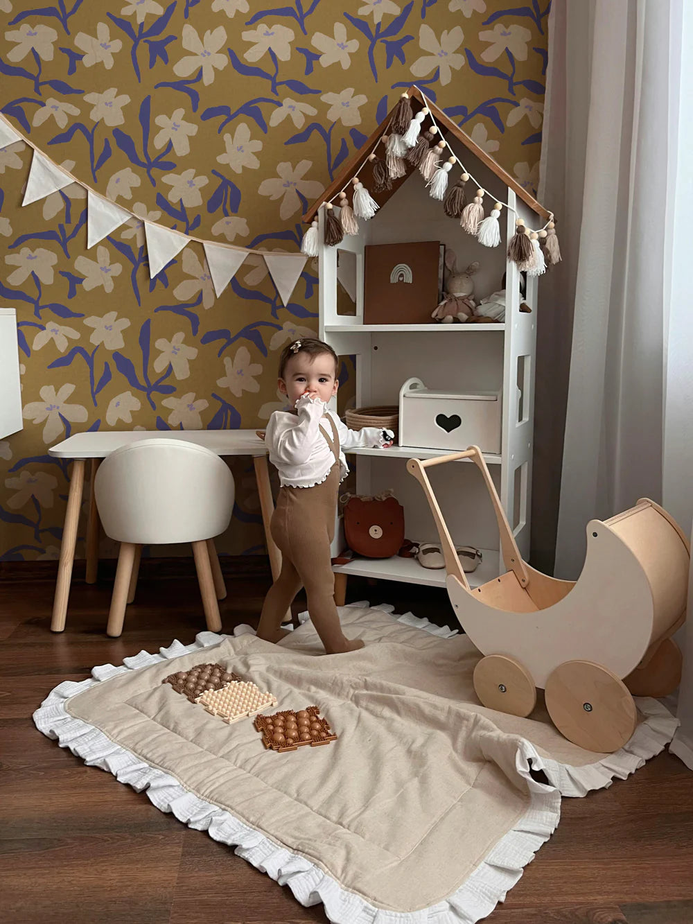 Petal Pop bloemen behang