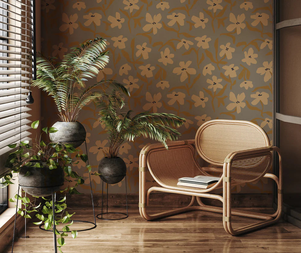 Petal Pop bloemen behang