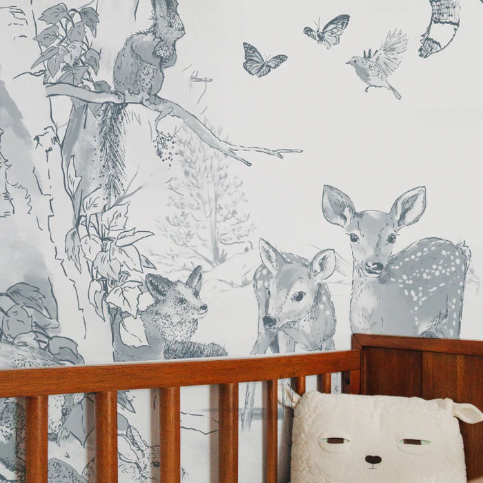 Dieren Behang - Magical Forest