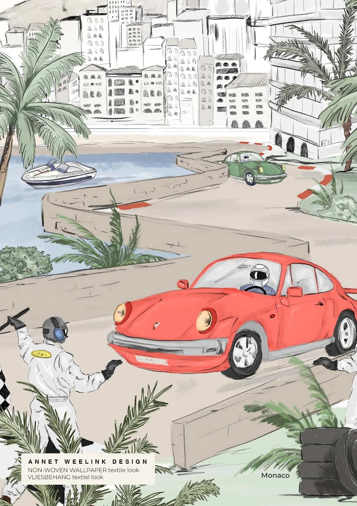 Auto Behang - Monaco