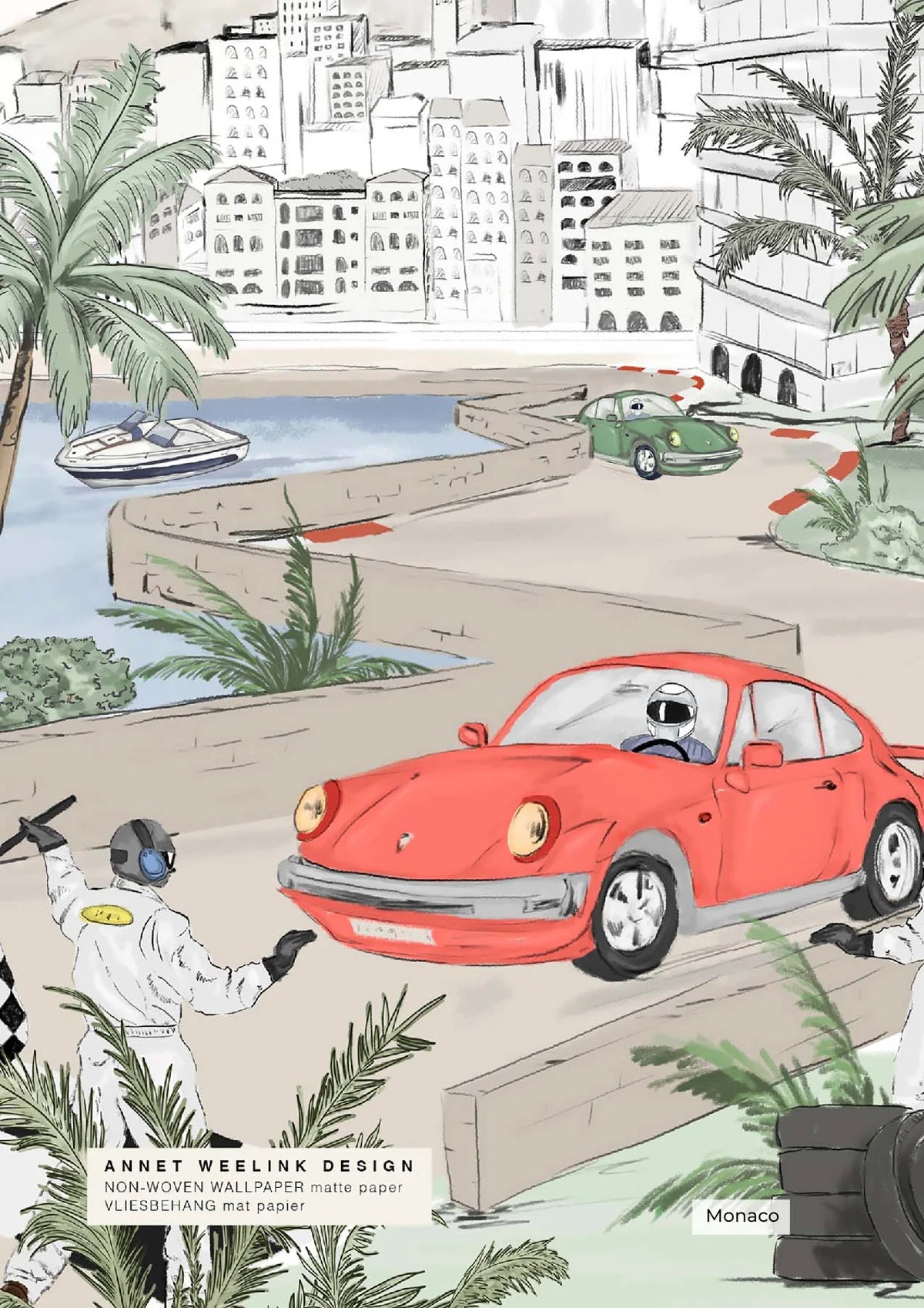 Auto Behang - Monaco