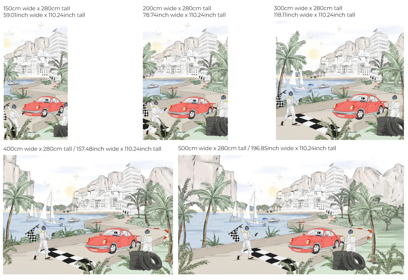 Auto Behang - Monaco