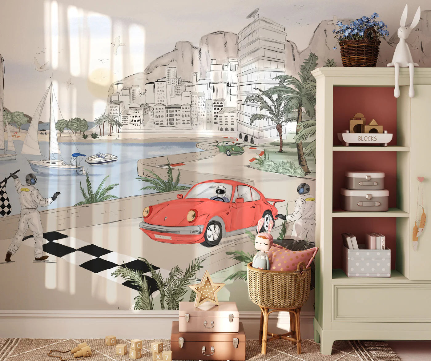 Auto Behang - Monaco