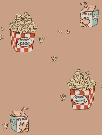 Popcorn behang