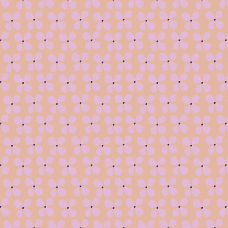 Kinderkamer behang van Studio Pieni met retro bloemen