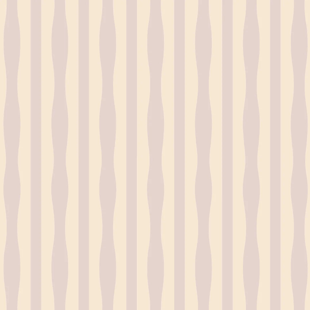 Kinderkamer behang van Studio Pieni met retro strepen