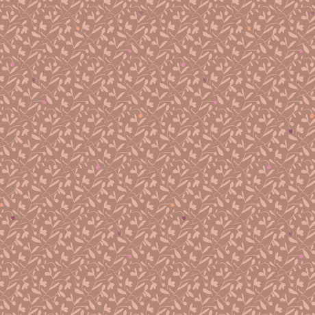 Kinderkamer behang van Studio Pieni met blaadjespatroon