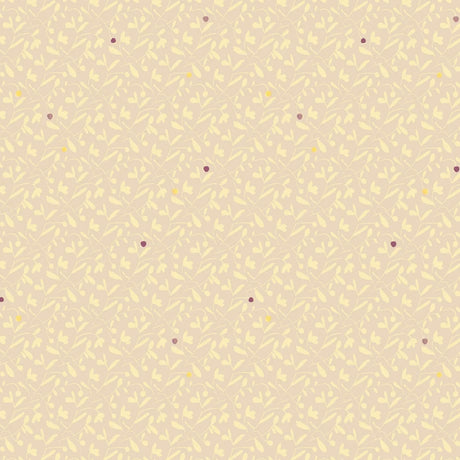 Kinderkamer behang van Studio Pieni met blaadjespatroon