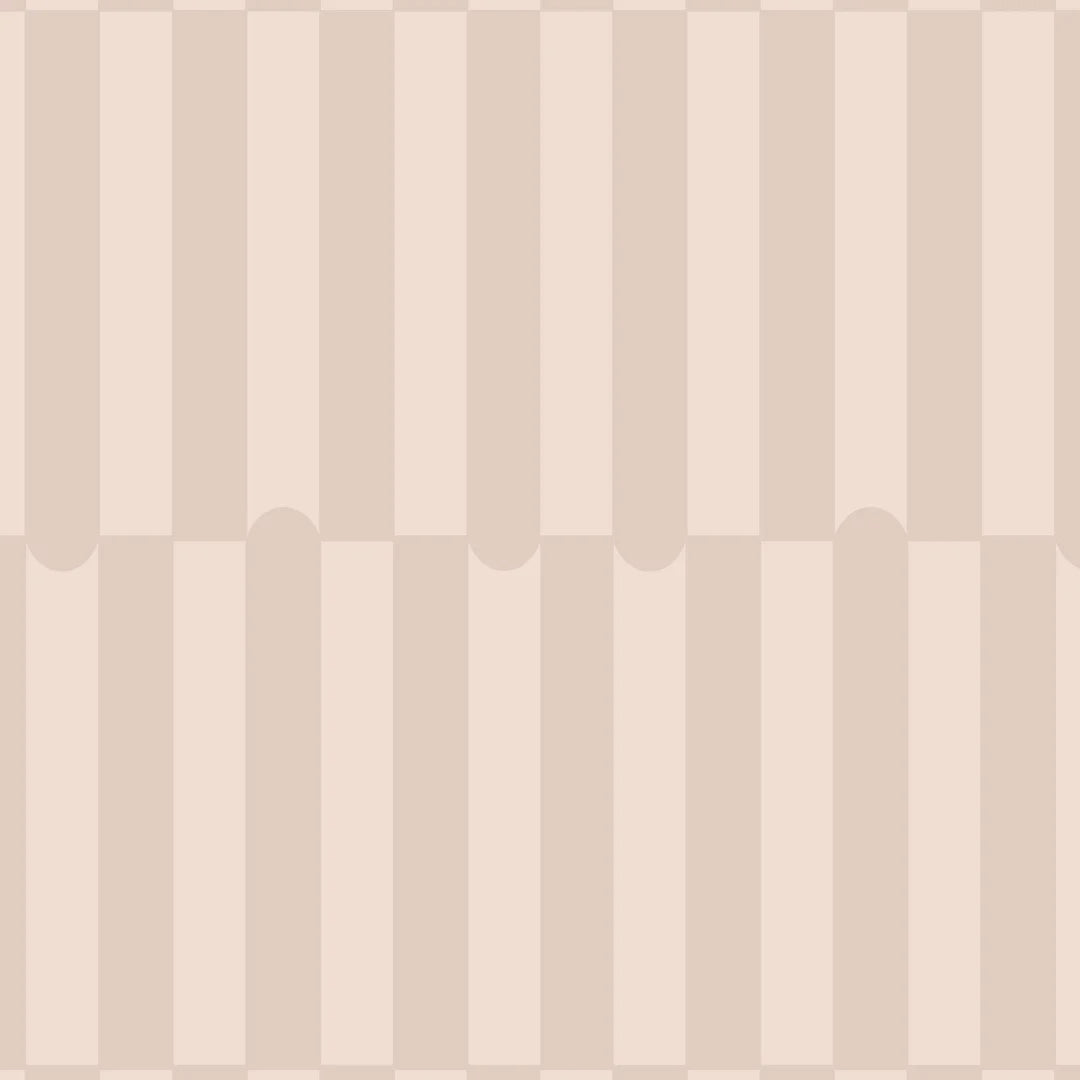 Kinderkamer behang van Studio Pieni met retro patroon