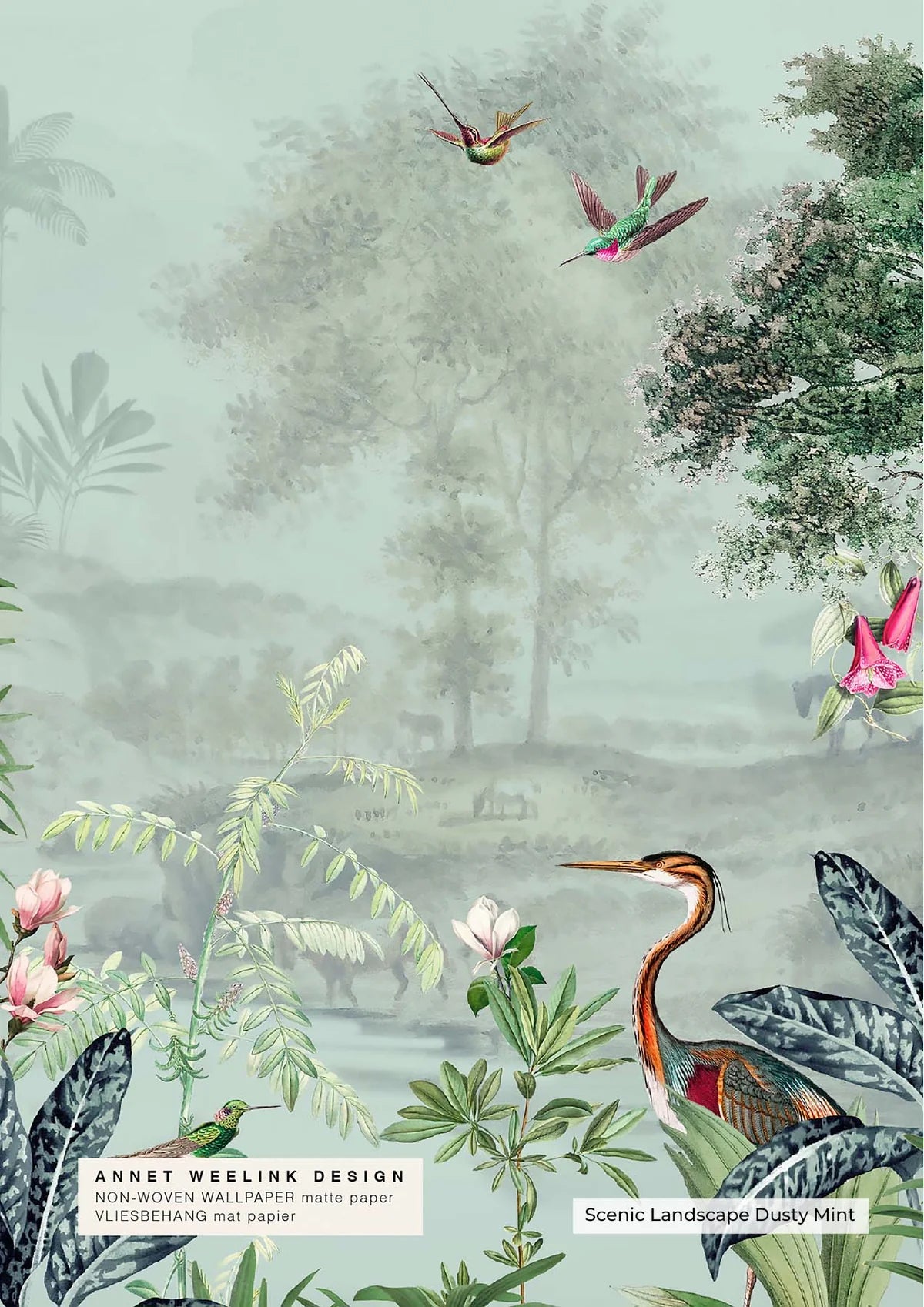 Tropisch Behang - Scenic Landscape