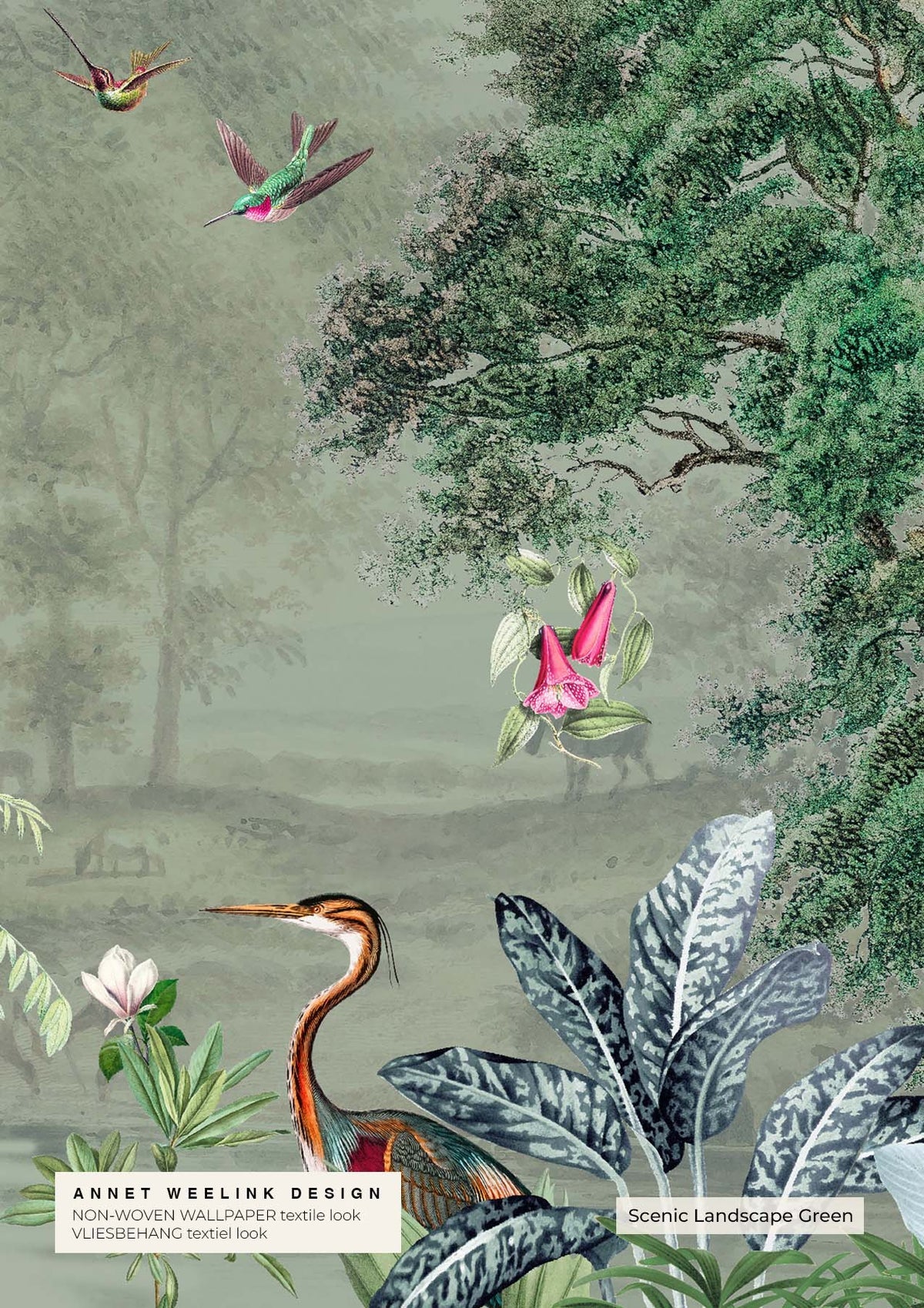 Tropisch Behang - Scenic Landscape