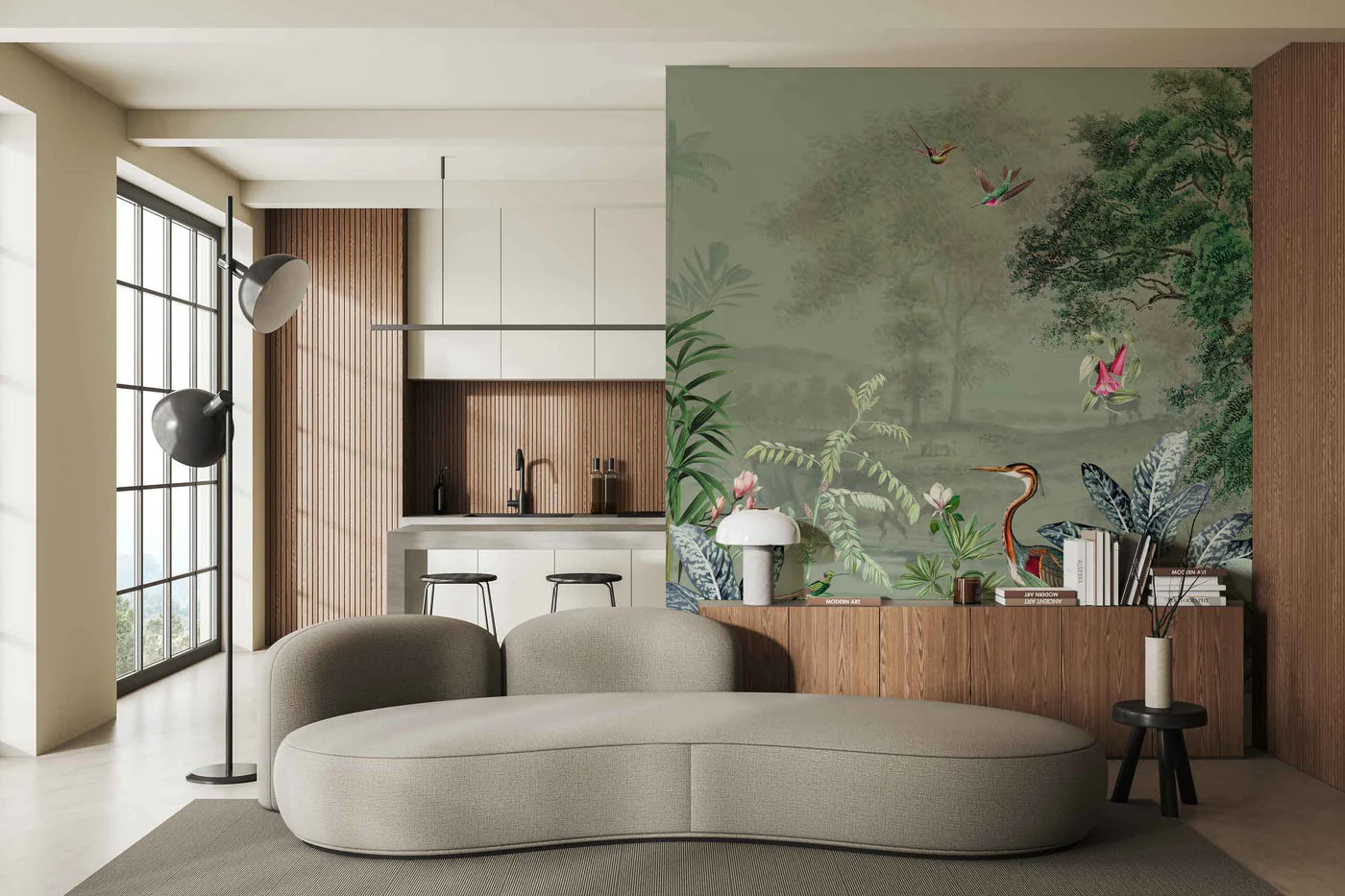 Tropisch Behang - Scenic Landscape