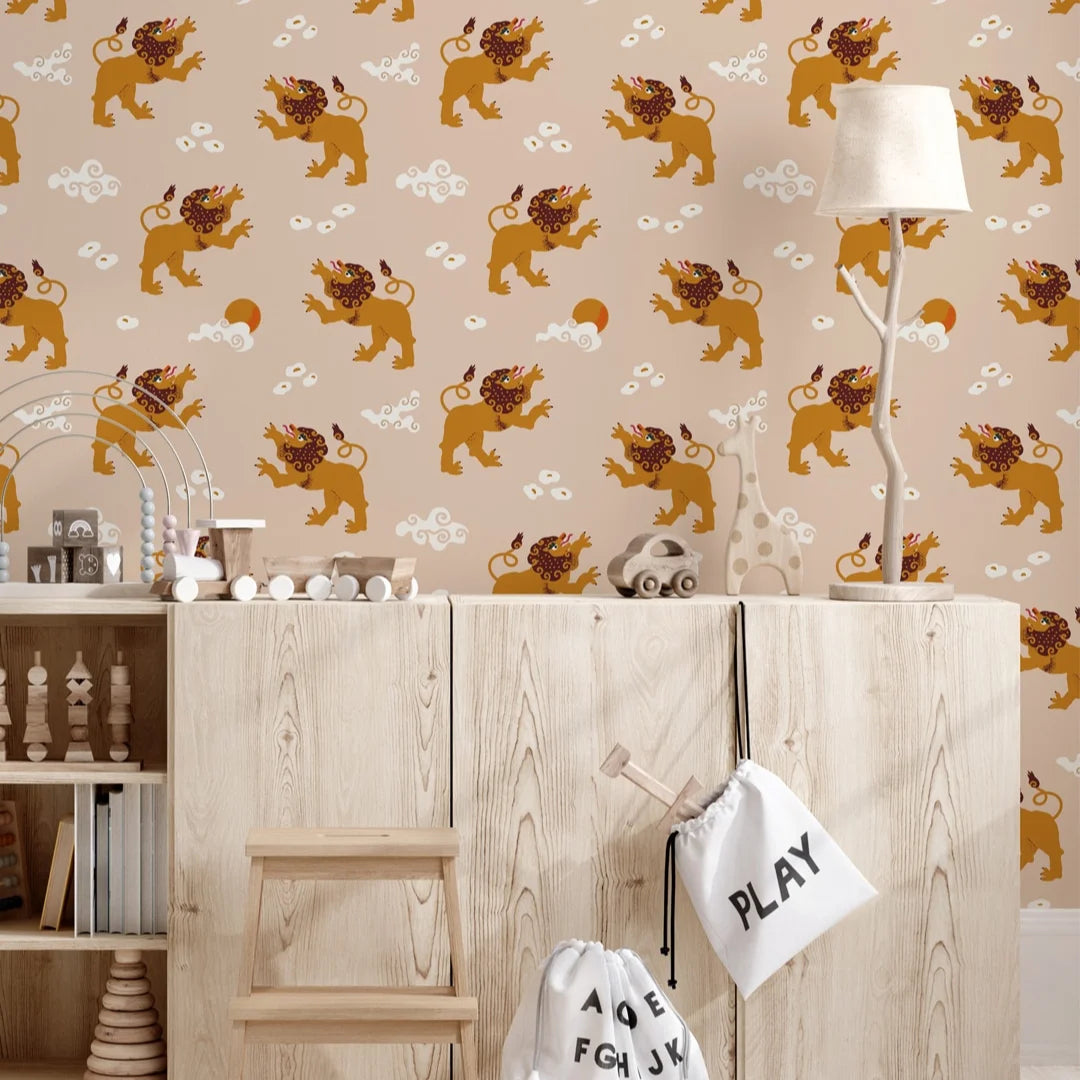 Behang voor kinderkamer of babykamer