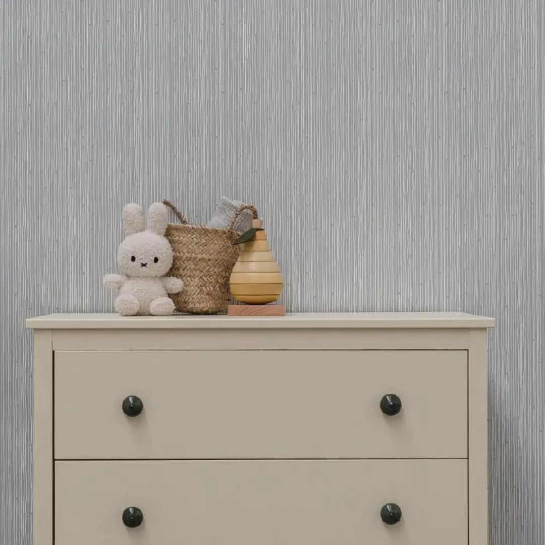 Behang voor kinderkamer of babykamer Bibelotte lijnen