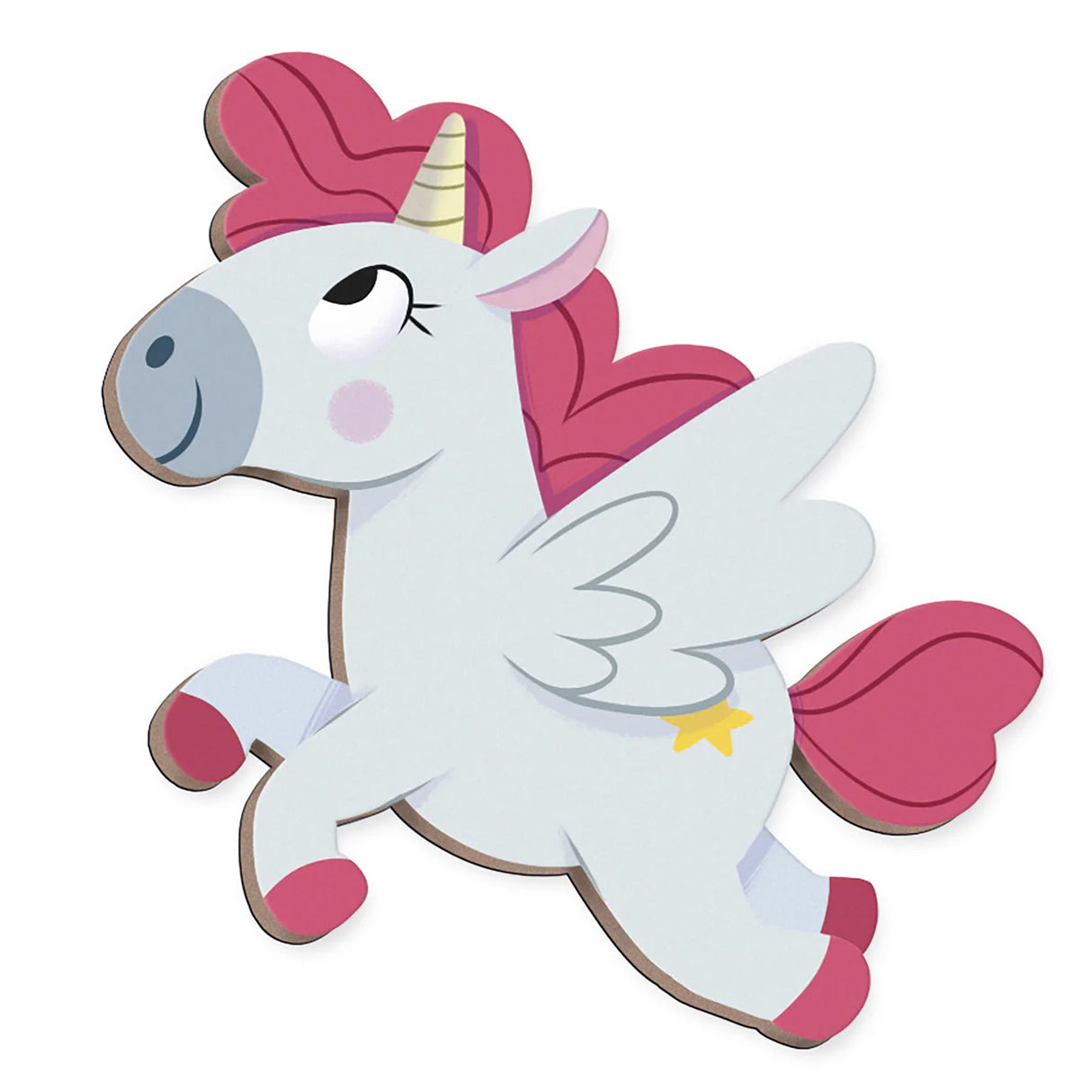 Boekje met unicorn magneten voor meisjes van het merk Janod