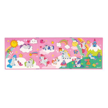 Unicorn magneetboek voor meisjes van het merk Janod
