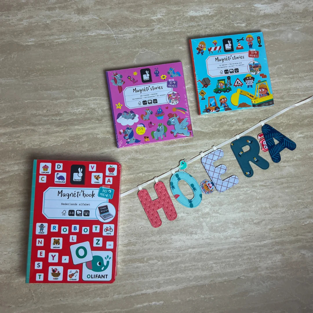 Naamslinger - letterslinger voor babykamer