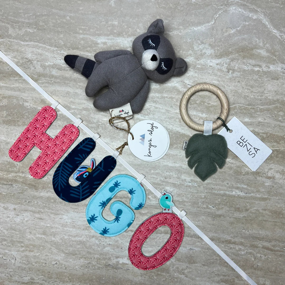 Naamslinger - letterslinger voor babykamer
