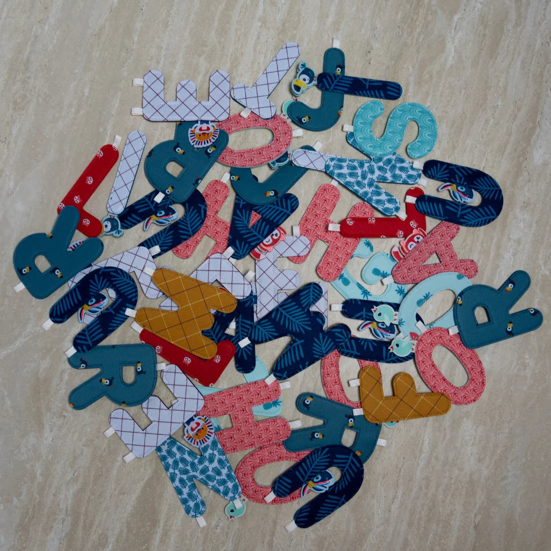 Naamslinger - letterslinger voor babykamer