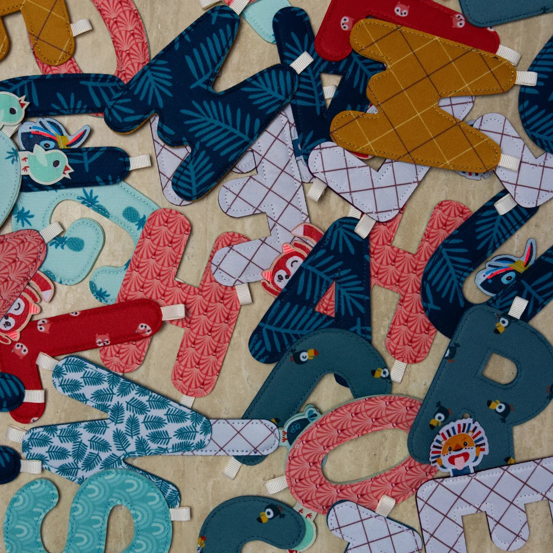 Naamslinger - letterslinger voor babykamer