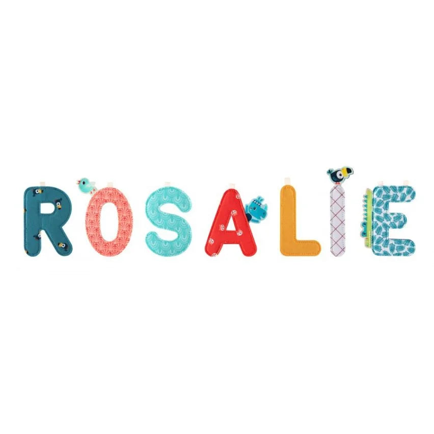 Letterslinger / naamslinger Lilliputiens voor kinderen