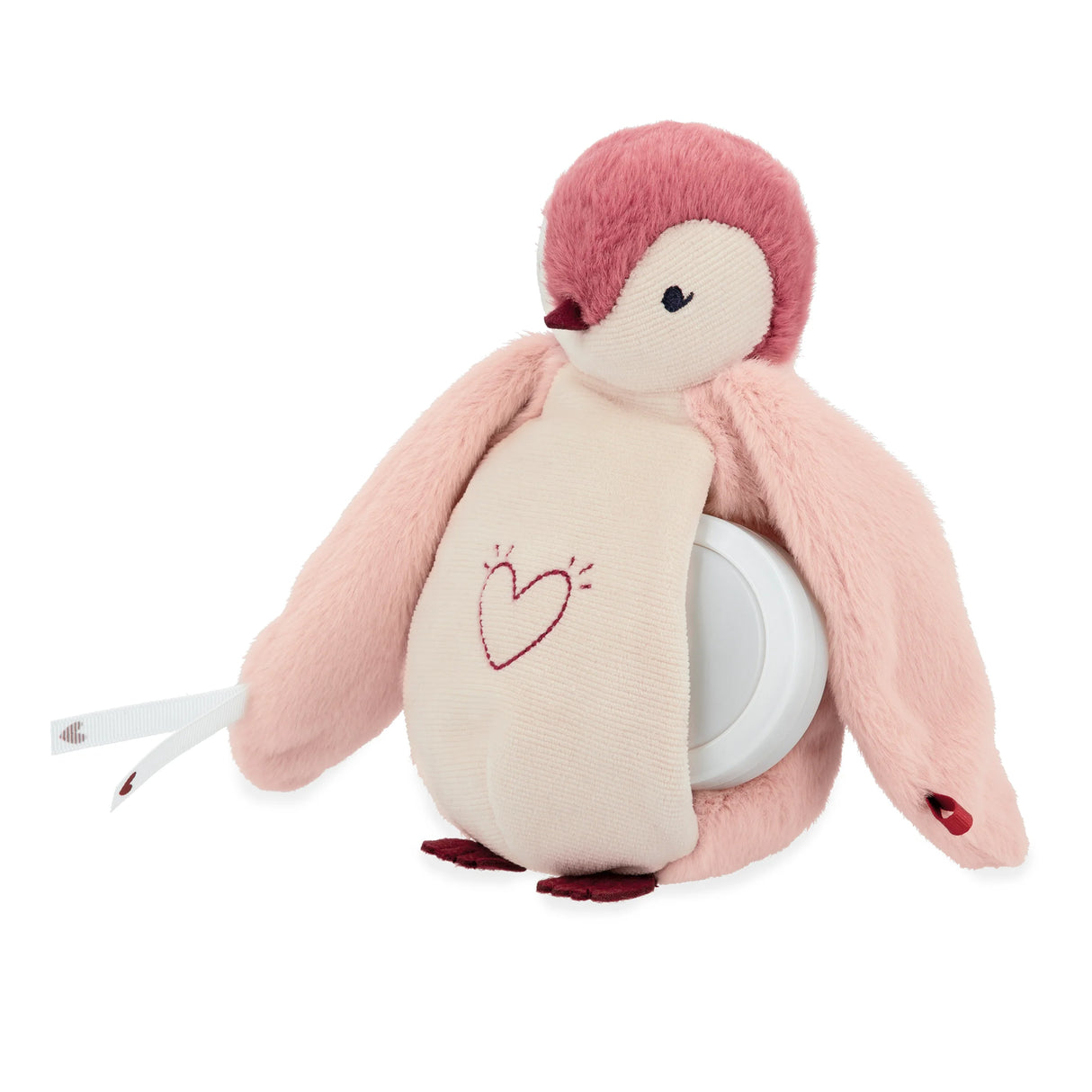 Nachtlampje voor baby’s en kinderen in de vorm van een pinguïn knuffel