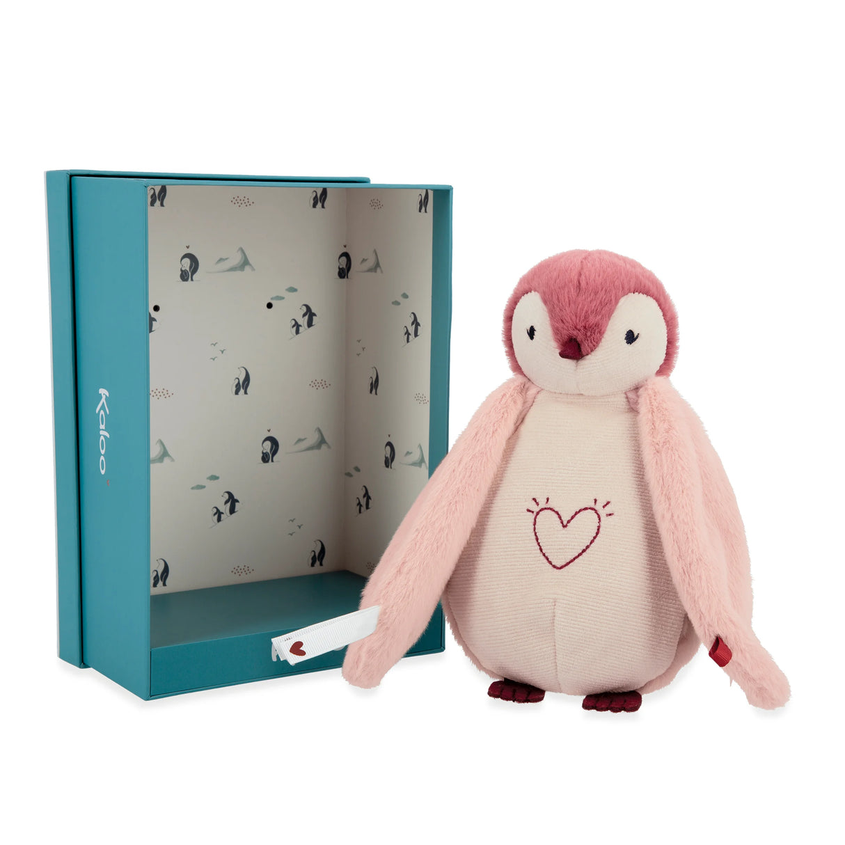 Nachtlampje voor baby’s en kinderen in de vorm van een pinguïn knuffel