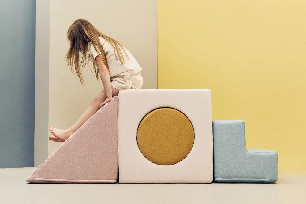 Modulaire speelbank met klimtoestel voor kinderen van Shappy