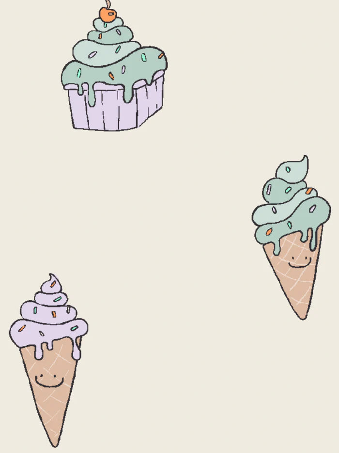 Ice cream behang