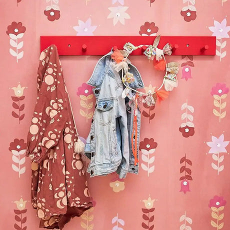 Behang voor kinderkamer of babykamer bloemen