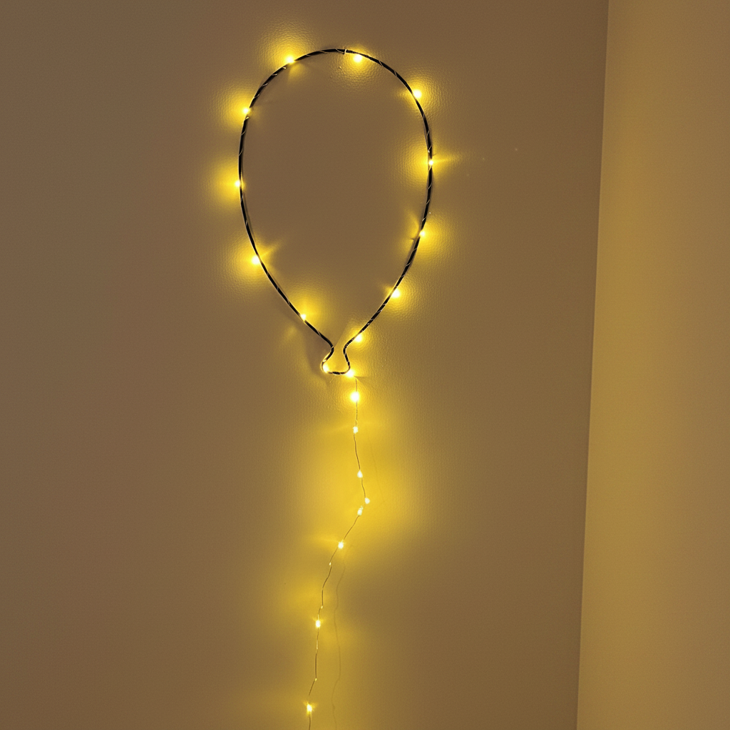 Ballon draadlamp