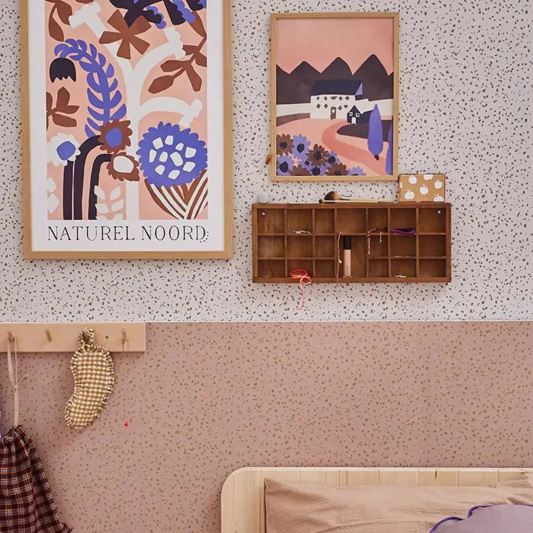 Behang voor kinderkamer of babykamer Bibelotte