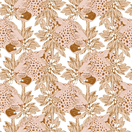 Behang voor kinderkamer of babykamer tijger