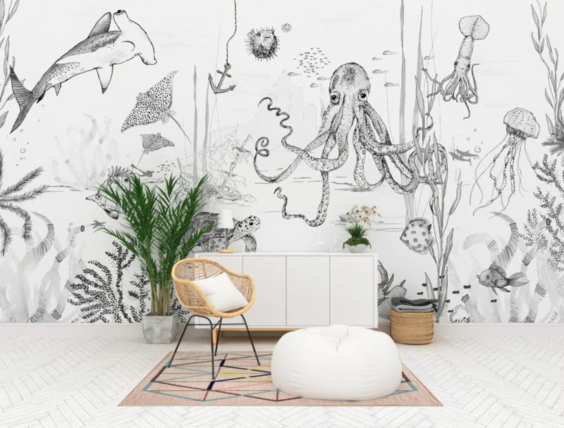 Ocean Behang - Underwater Wonders