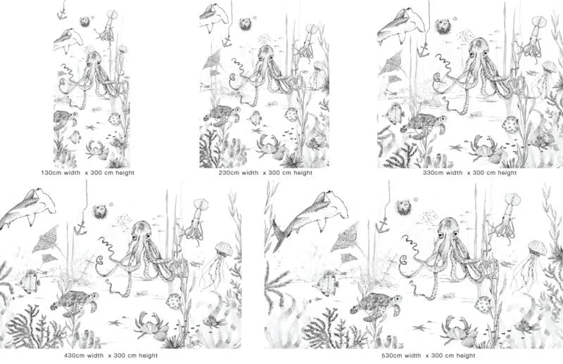 Ocean Behang - Underwater Wonders