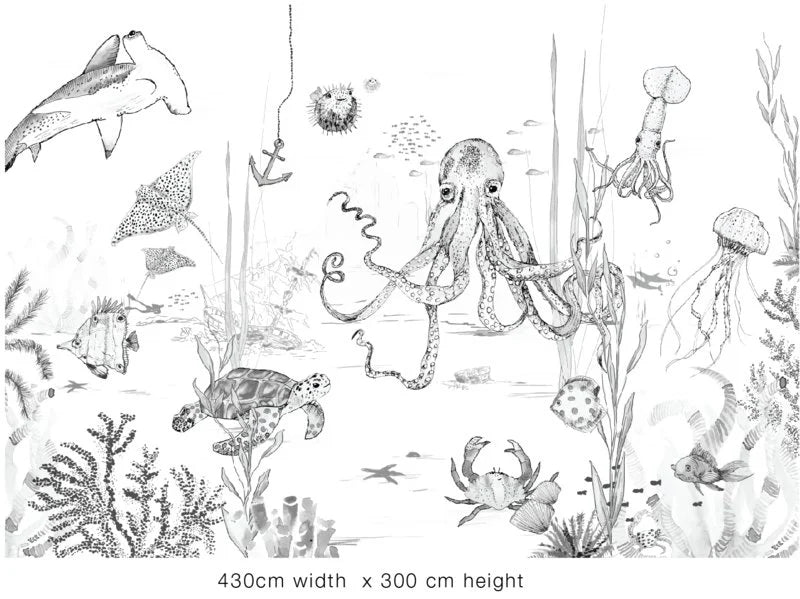 Ocean Behang - Underwater Wonders