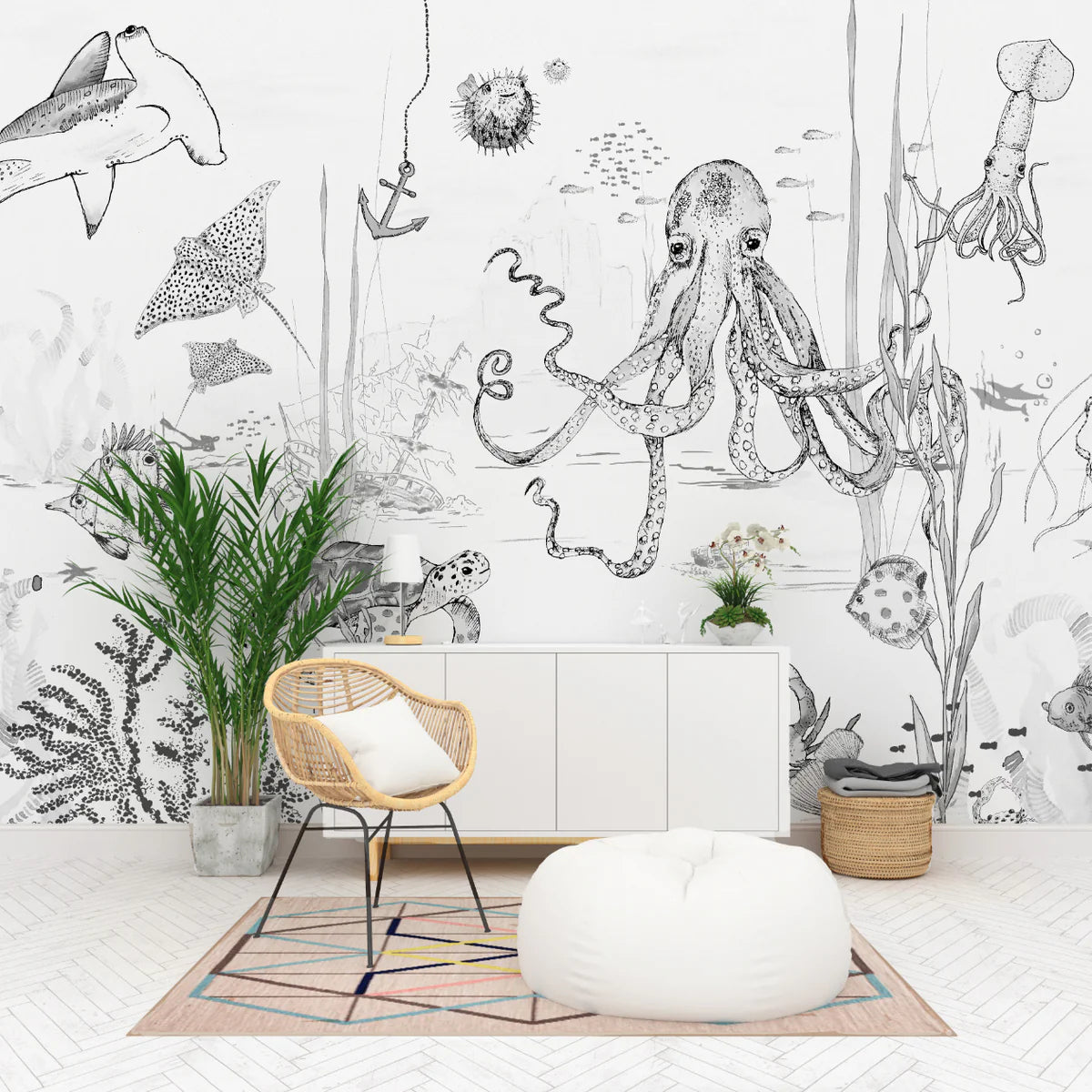 Ocean Behang - Underwater Wonders