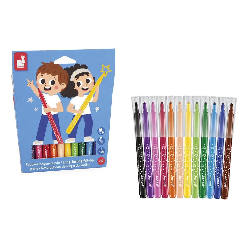 Viltstiften lang houdbaar Janod