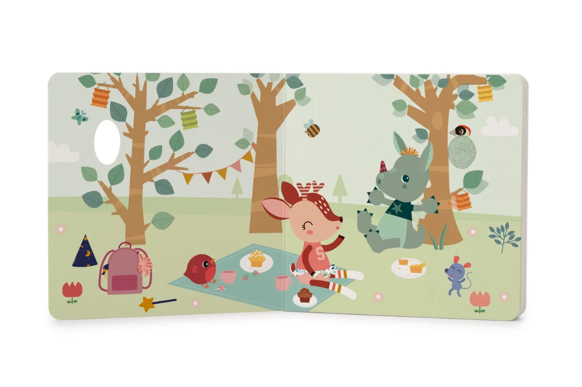 Voelboekje voor baby’s van het merk Lilliputiens