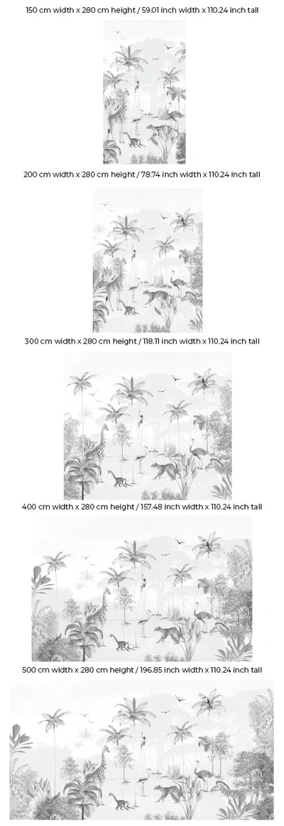 Jungle Behang - Wildlife's Playground