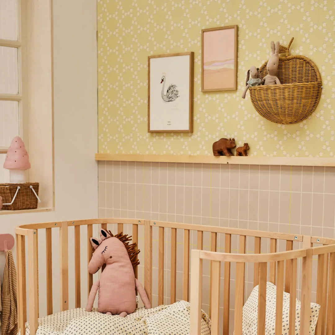 Behang voor kinderkamer of babykamer retro