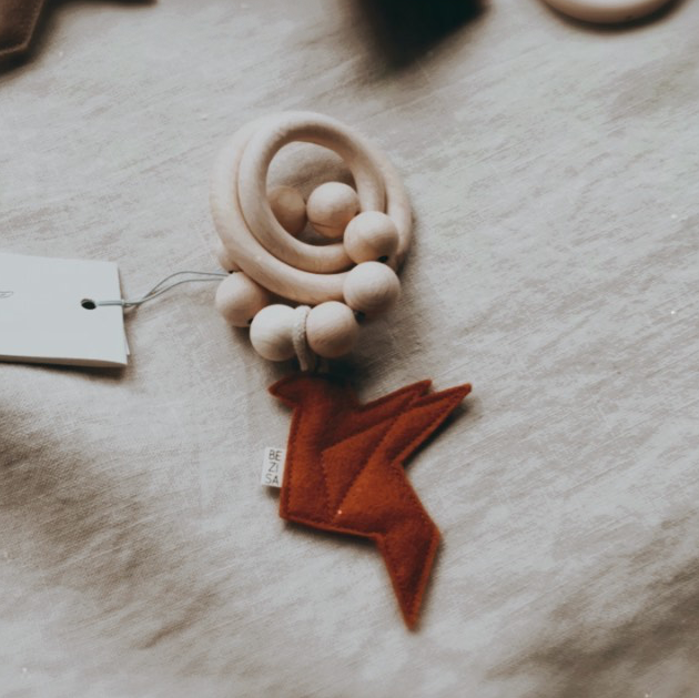 Rammelaar - Kraanvogel roest rood