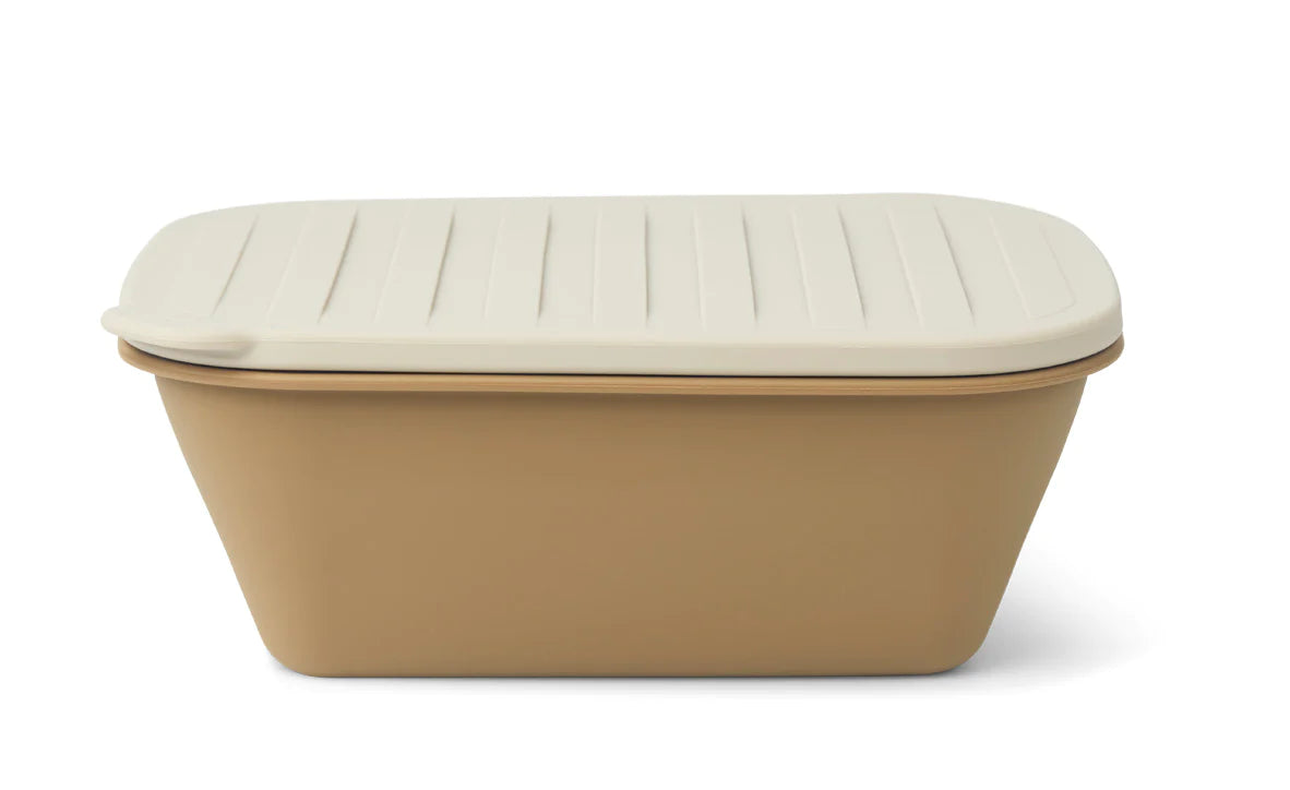 Liewood Franklin opvouwbare lunchbox sandy oat mix
